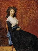 Jacques-Louis David Portrait of Madame Marie Louise Trudaine oil painting reproduction
